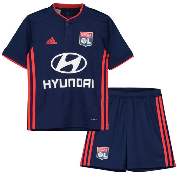 Maillot Football Lyon Exterieur Enfant 2018-19 Bleu